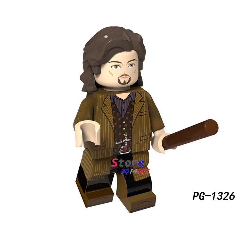 Один строительный конструктор, волшебный фильм, Alastor Moody Quirinus Quirrell Moaning Myrtle Malfoy Cedric, коллекция игрушек для детей - Цвет: PG1326