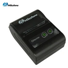 Milestone Thermal Printer receipt Bluetooth wireless ticket Mini Printer Pocket portable USB Windows Android IOS 58mm 2inch pos voxlink portable pos printer 58mm bluetooth thermal receipt printer for windows andriod mobile phone