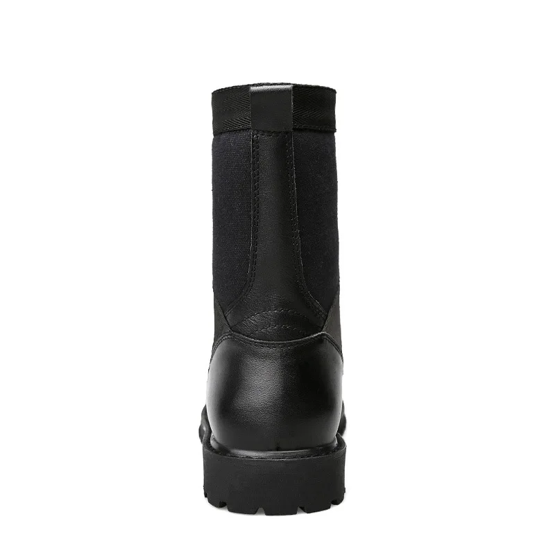 

Autumn And Winter Hight-top round-Toe Martin Boots Occident Fashion Men's Boots Chunky Heel Leather Boot