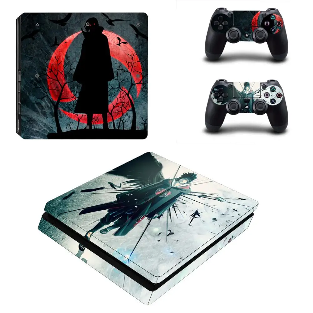 Наруто PS 4 тонкий стикер PS4 тонкие наклейки Play станция 4 тонкая кожа Наклейка для sony playstation 4 тонкая консоль и контроллер