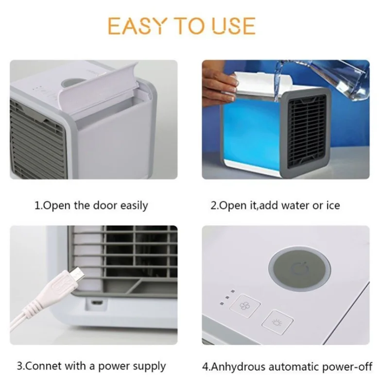 Portable Mini USB Air Conditioner - Image 2