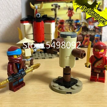 

In stock 11158 Ninja series Monastery Training 134 pcs Compatible 70680 70665 70663 Building Blocks Bricks Kids Toys Bela
