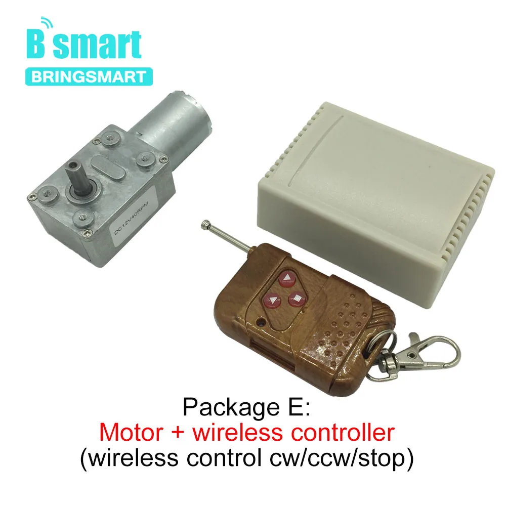 Bringsmart JGY 370 12 24 В постоянного тока червячная передача электродвигатель 3 210 об/мин