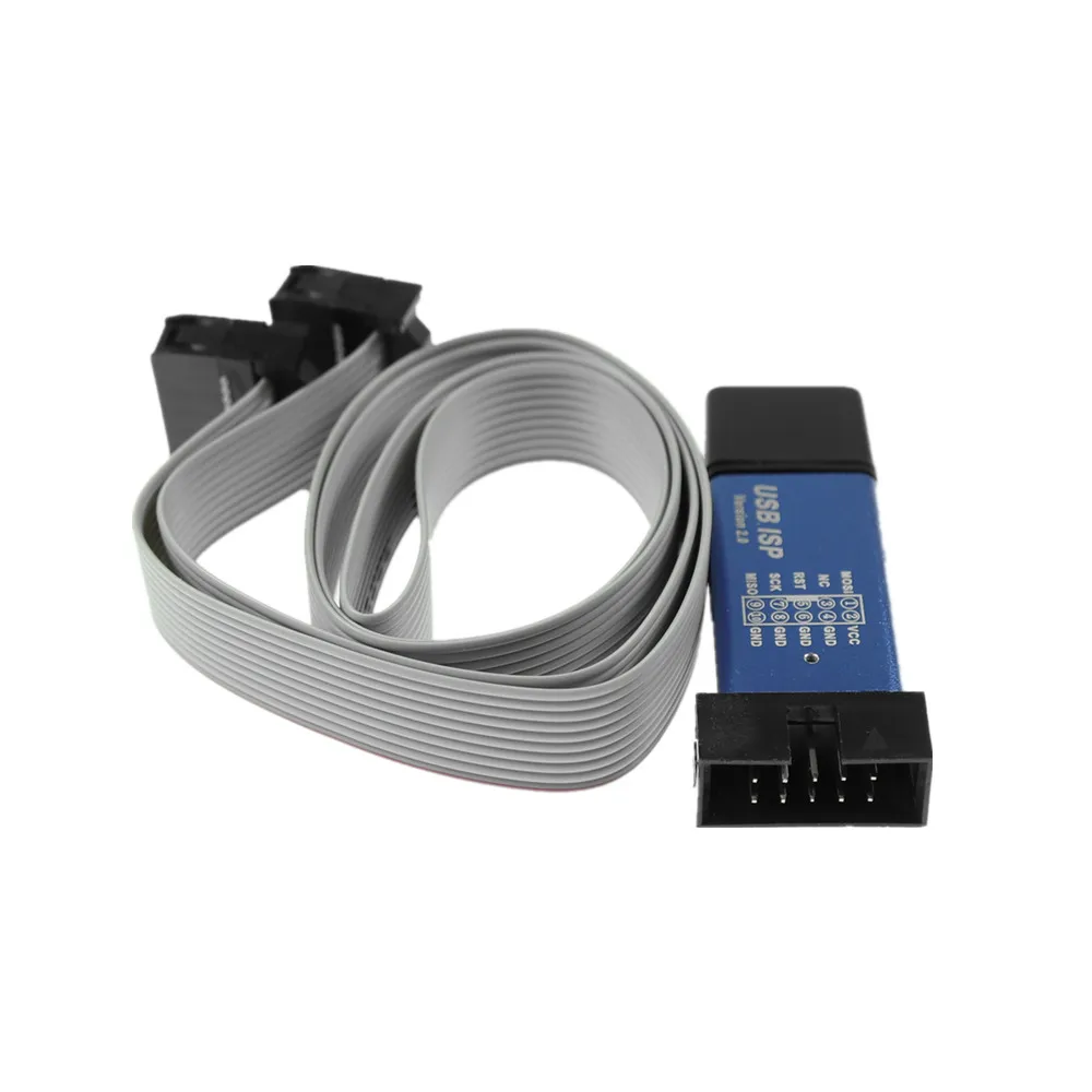 Программатор KJ392 AVR с одним чипом USB ISP USBasp USBisp для 51 ATMEL поддержкой загрузки Win 7 1