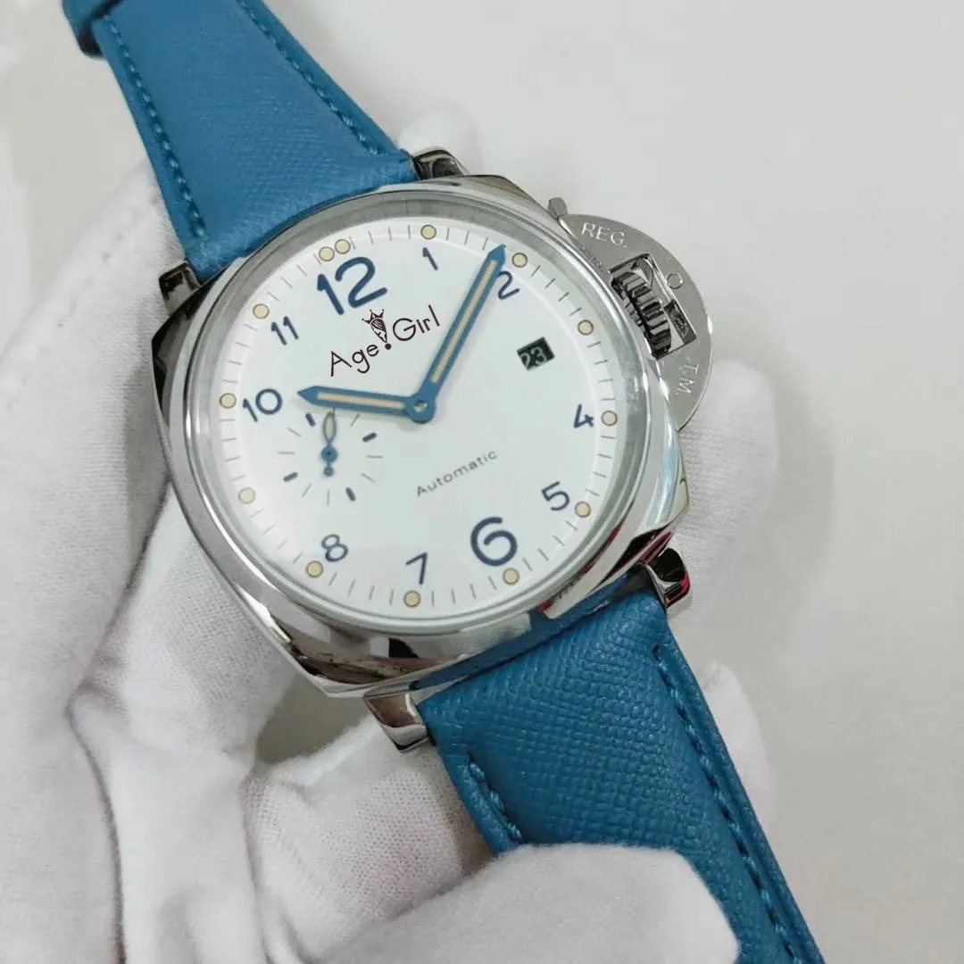 Luxury Brand New Men Women Automatic Mechanical Sapphire Due 3 Days Stainless Steel 42 mm Ivory Wat