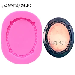 DANMIAONUO A1322017 Photo Frame Cake Decoration Moldes De Silicona Para Cemento Moule Pate A Sucre Confeitaria Bolo Ferramentas