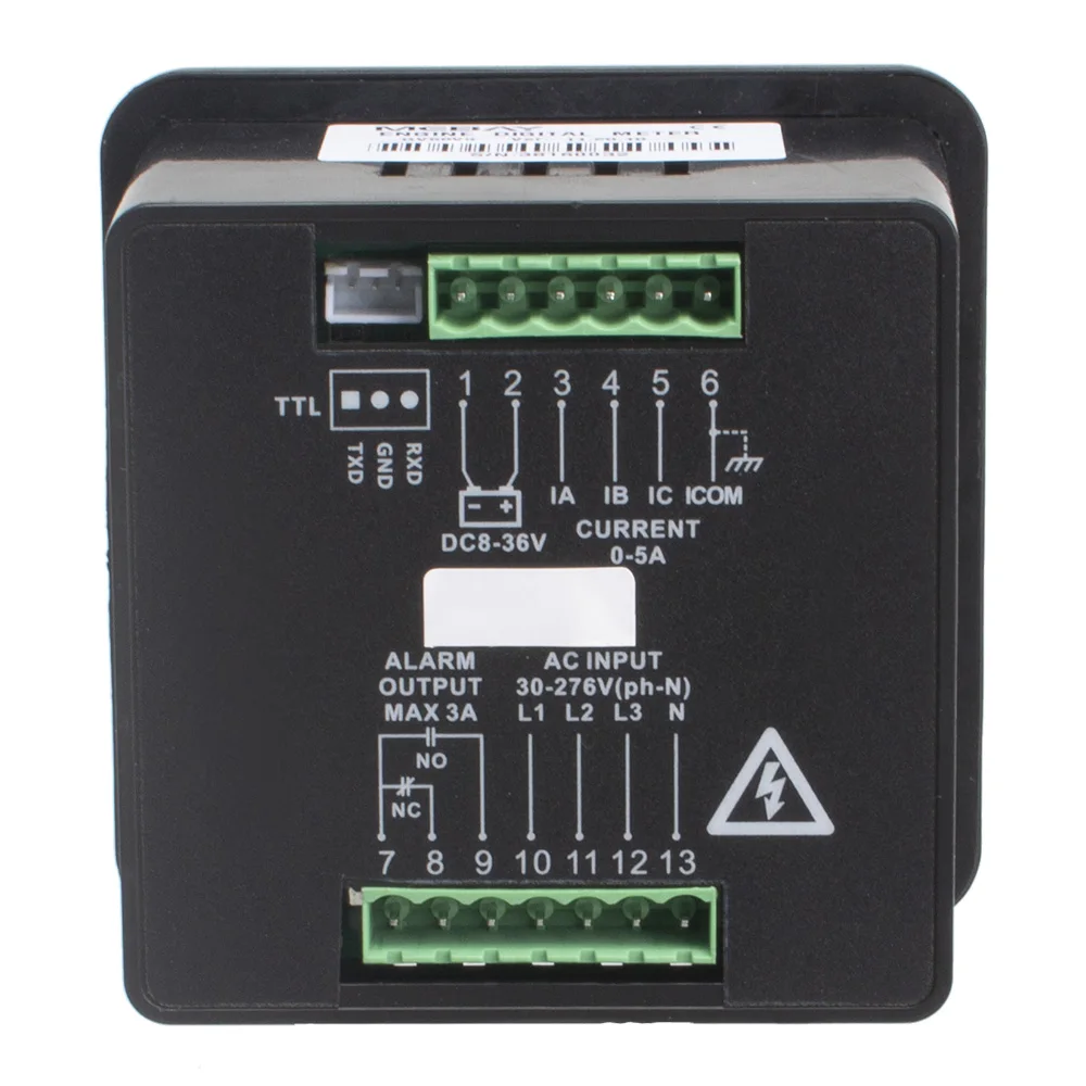 Mebay GV58VS Engine Digital Multi-functional Meter Current&Voltage Test For Three-phase Generator Parts And Accessories