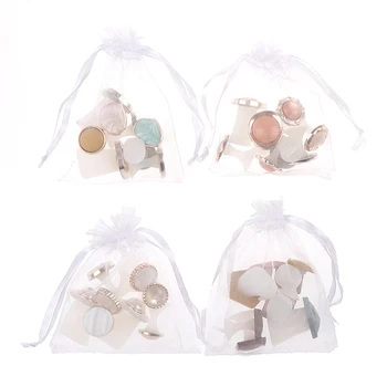 

8pcs/Bag Silicone Toe Separator Foot Pads Home Salon Foot Care Tool Application Pedicure DIY Design Nail Art Tools