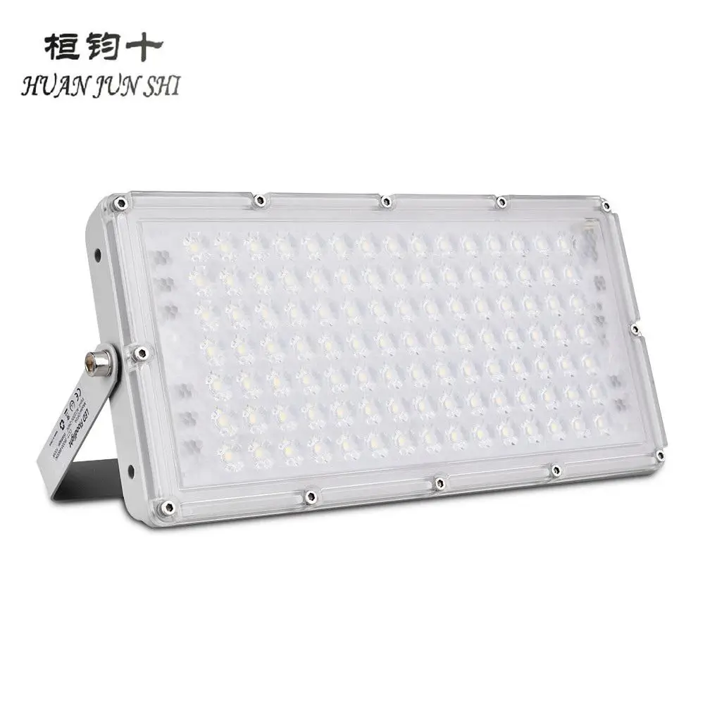 

2 Pcs One Set Newest 220V 100W LED Floodlights Security Cool Or Warm White Outdoor Garden Landscape Lamp SMD 2835 LED Spotlight