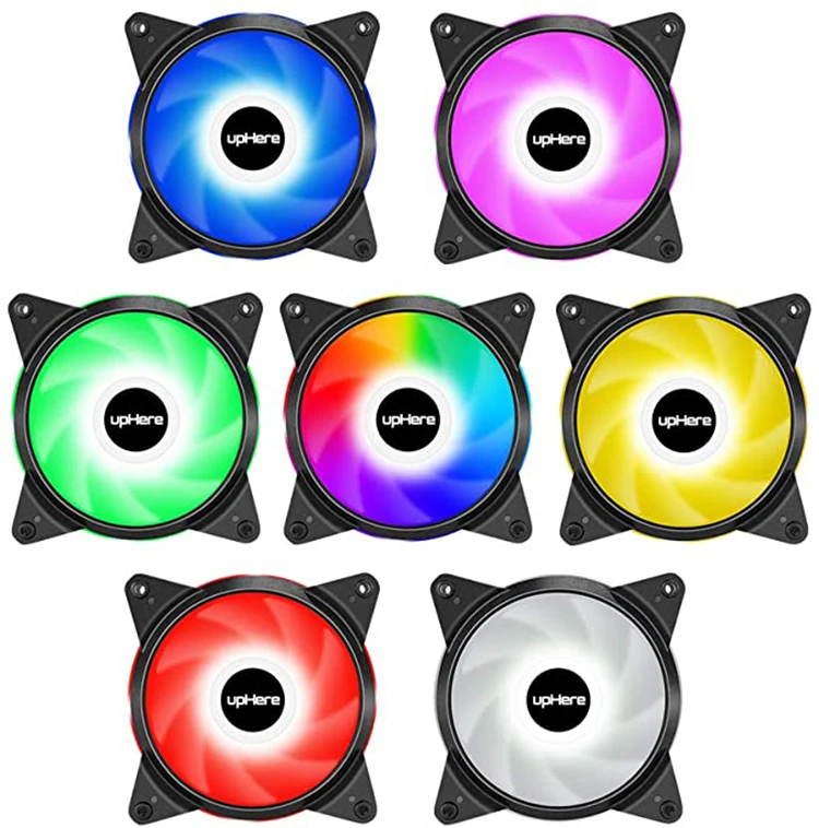 Uphere rgb ventilador pwm 120mm ventilador do