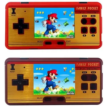 

Mini Retro Portable Handheld Game Player Family Pocket Built in 638 Games 8 Bit Portable Video Console Durable Best Gift