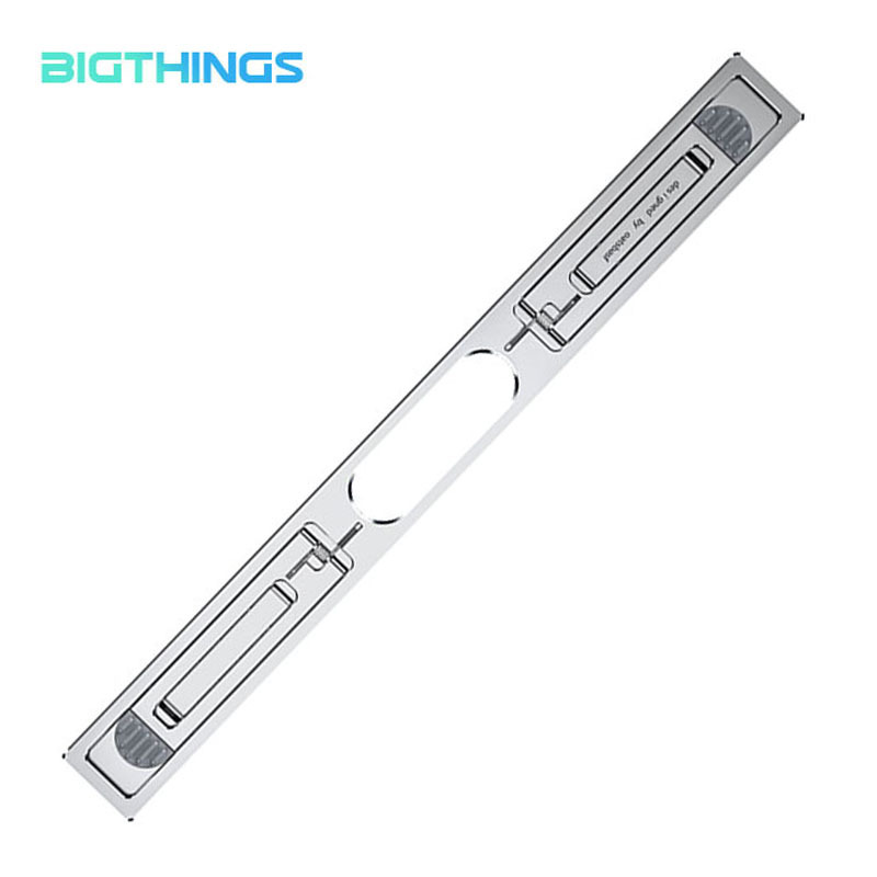 Aluminum Vertical Laptop Holder Metal Adjustable Angle Foldable Cooling Stand Heat Dissipation for Mackbook Pro Notebook