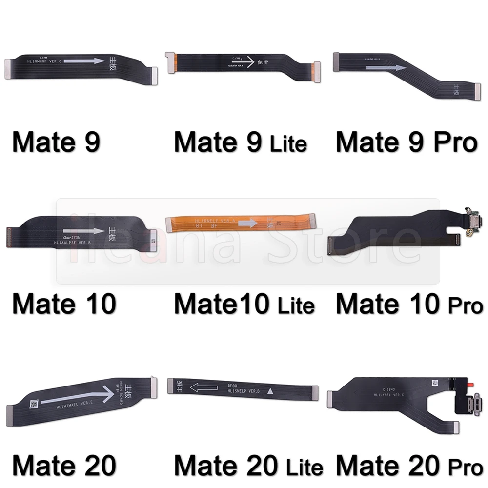 For Huawei Mate 9 10 20 20X 30 Lite Pro Original SUB Main Board Motherboard LCD Dock Connector MainBoard Flex Cable | Мобильные