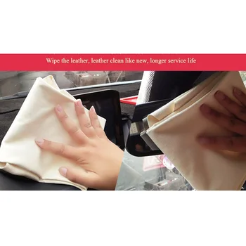 

Replacement Towel Parts Natural Chamois Leather Washing Suede Absorbent