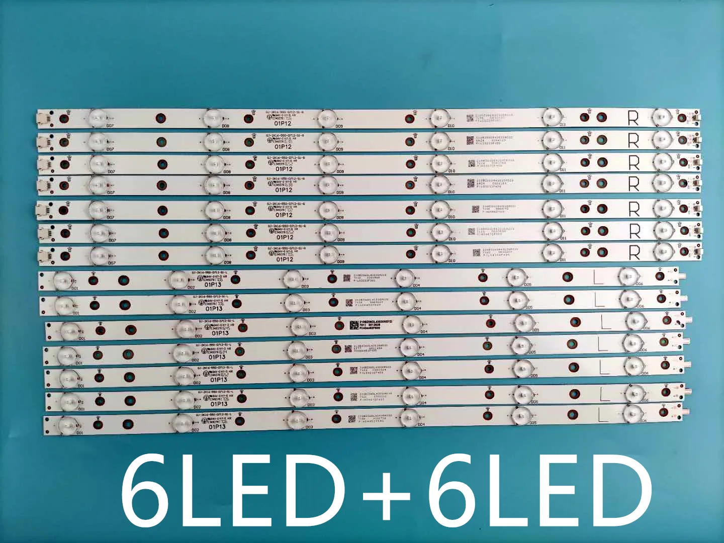 Новинка 14 шт./компл. светодиодный фонарь для подсветки лента TPT550F2 FHBN20.K 01P13 01P12 01N30