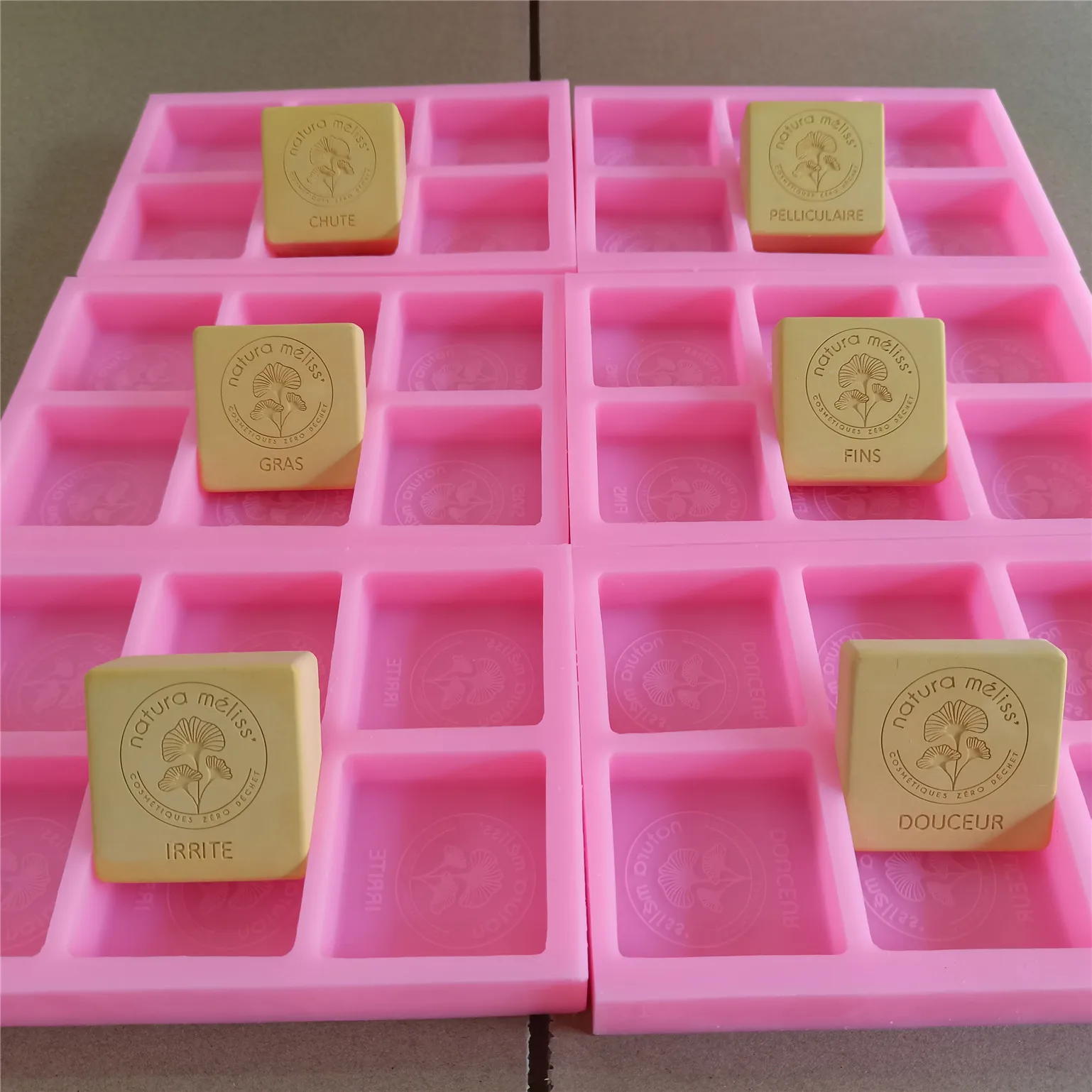 Custom Silicone Soap Molds with Personal Logo Name Handmade Customized Silicone Soap Moulds for