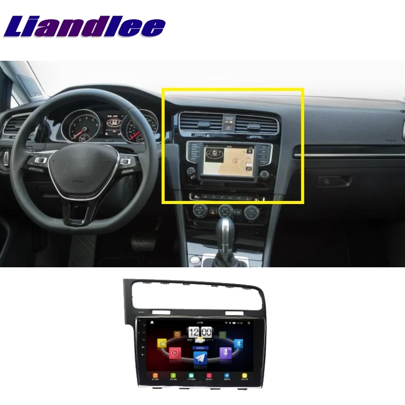 Для Volkswagen VW Golf Mk7~ LiisLee автомобильный мультимедиа, ТВ WiFi gps аудио WiFi радио стерео аксессуары навигация NAVI