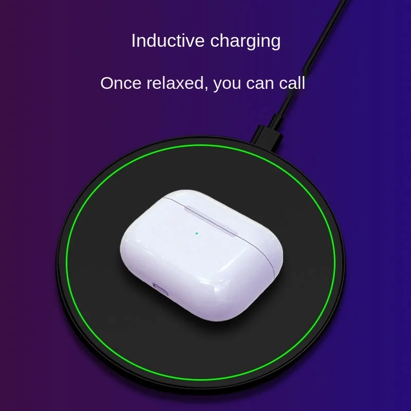Fashion trend tws Bluetooth headset wireless in ear transparent noise reduction third generation Bluetooth headset