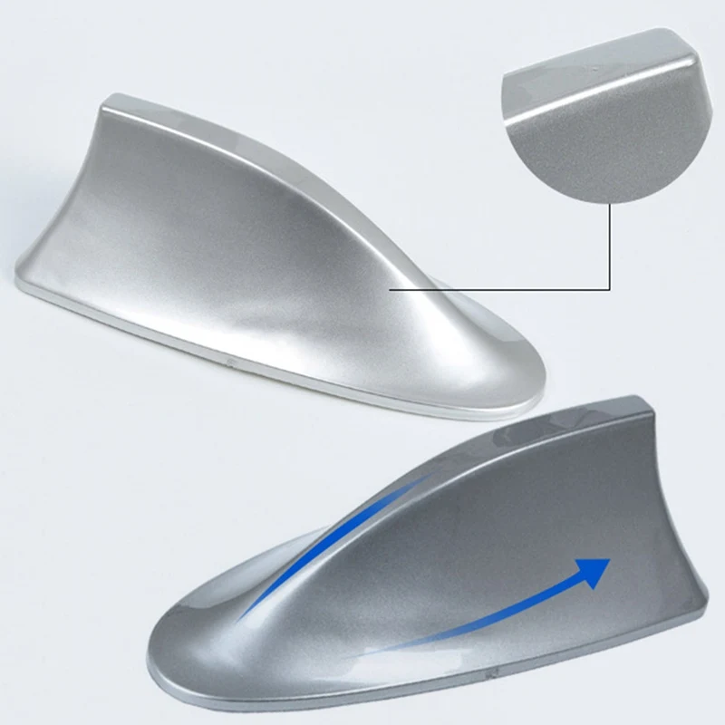 Universal Car Radio Shark Fin Roof Car Shark Antenna Radio FM/AM Signal Design For BMW Honda Aerials Antenna Car Styling