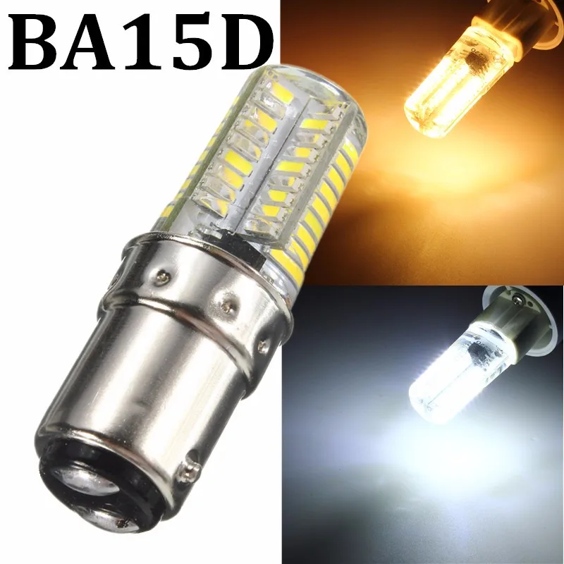 Затемнения светодиодный лампы BA15D G4 E11 3W 72 SMD 4014 светодиодный Теплый Белый Силиконовая Кукуруза лампы светильник AC220V