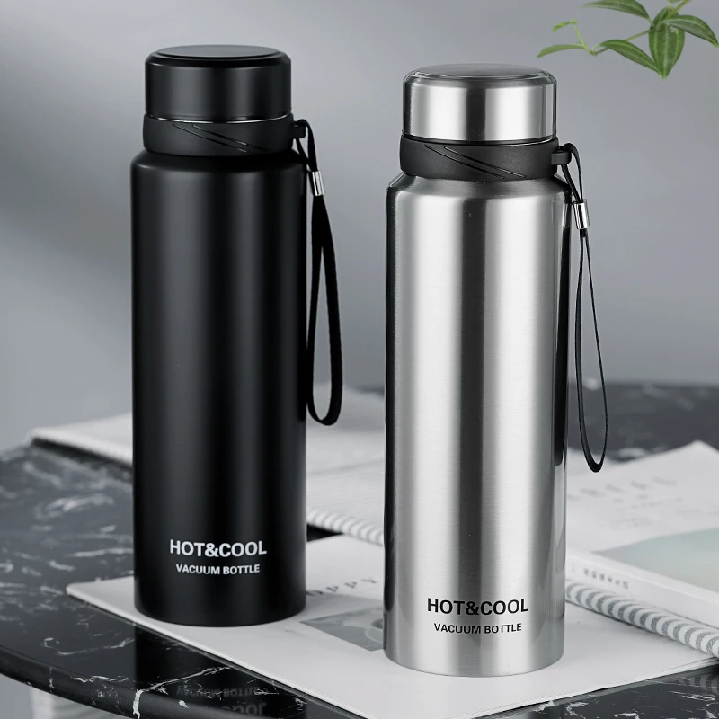 1200ml Outdoor Thermos Bottle Hot Cold Thermal Water Bottles with