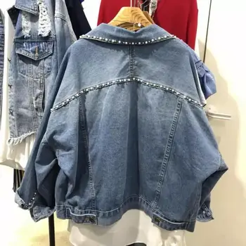 

Jean Spring Autumn Coat Clothes 2020 Harajuku Korean Vintage Female Jacket Jeans Women Tops chaqueta mujer ZT2414
