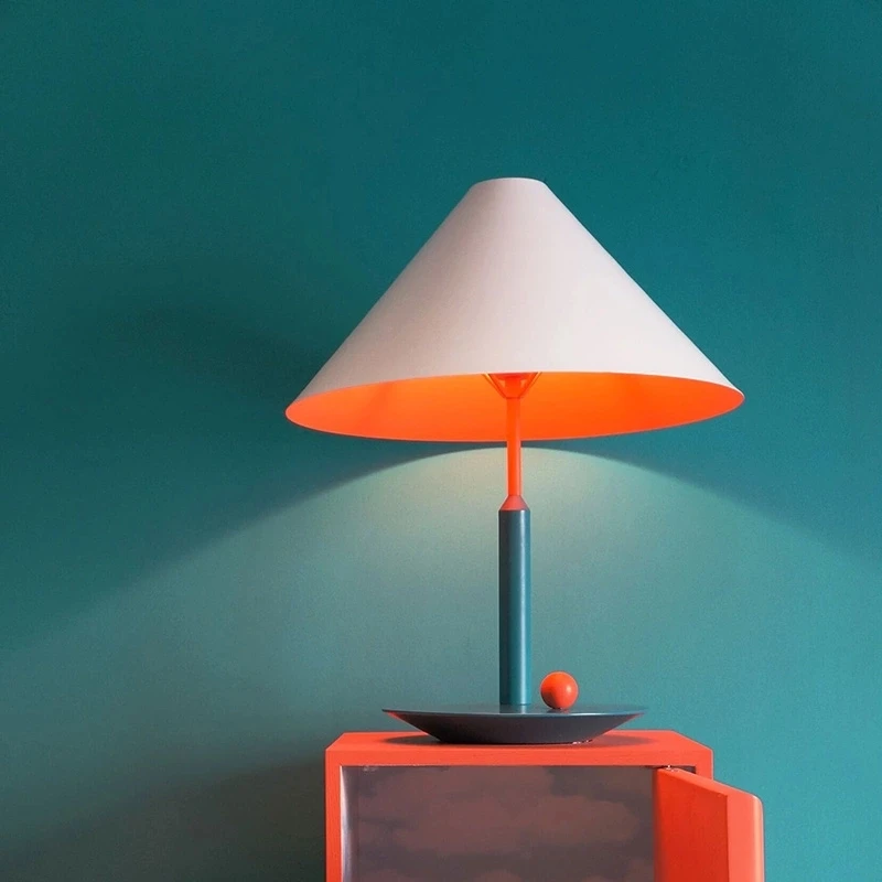 

Modern Table Lamp LED colorful Desk Lamp Study Room Reading Lights Bedroom Bedside Table Light Fixture Home Lighting