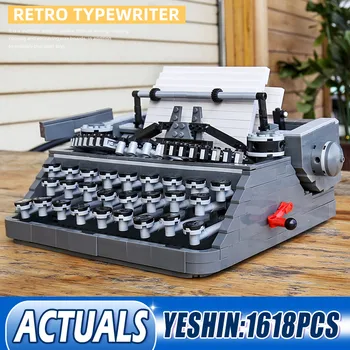 

MOC 90011 The Retro Typewriter Model Building Blocks Assembly Bricks Creative Kids Educational Toys Birthday Christmas Gifts