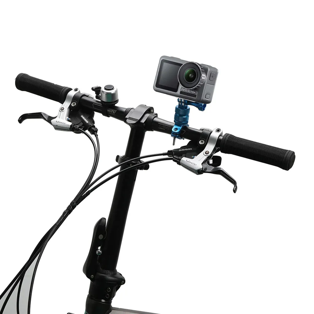 Bicycle Mount Bike Handlebar Seatpost Tripod Holder Clamp For DJI OSMO Action Camera Adapter Bracket Accessory