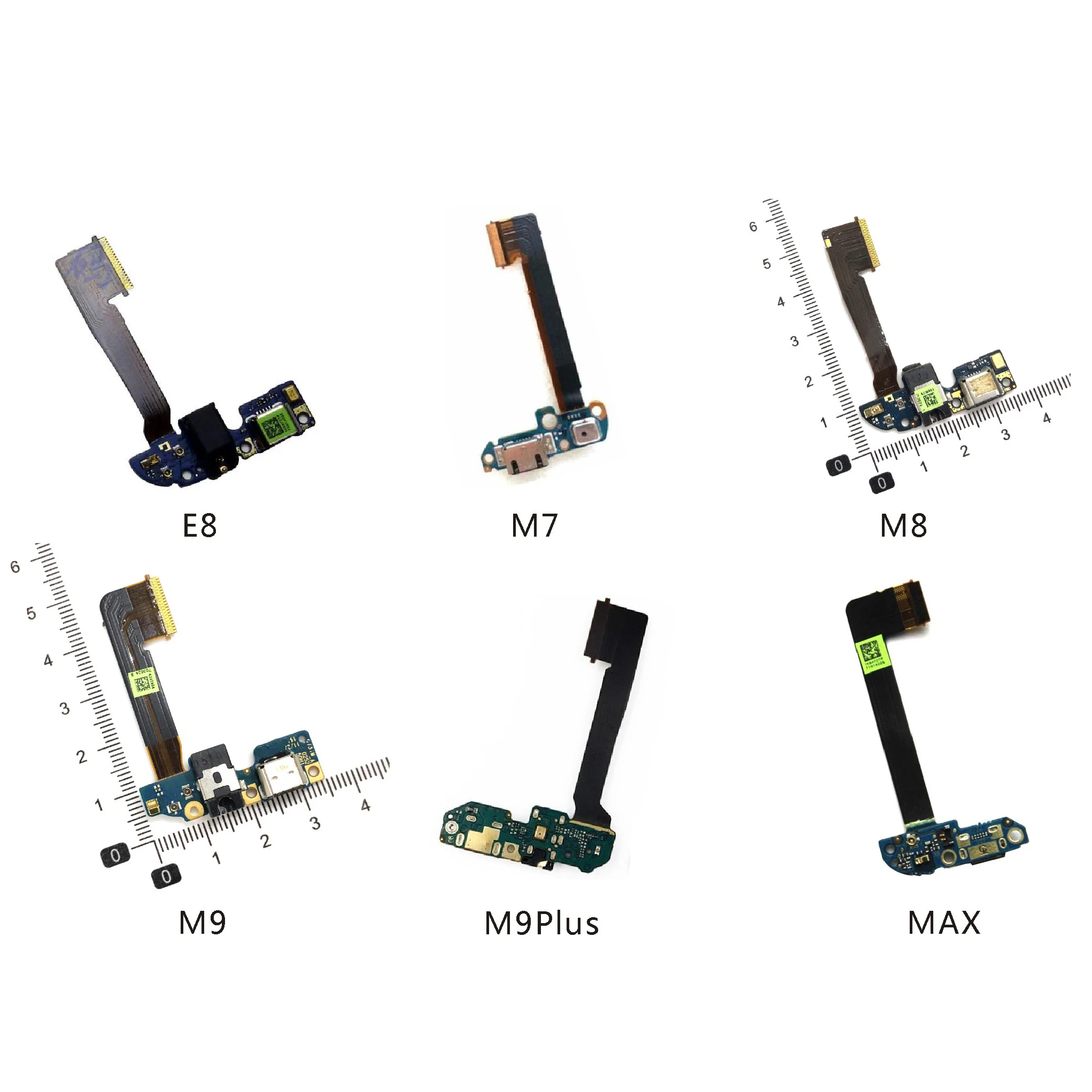 Разъем Micro USB для зарядного устройства плата микрофона гибкий кабель HTC E8 M7 M8 M9 M9Plus