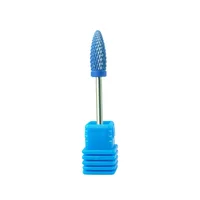 Kimaxcola  higher quality Blue ceramic nail electric drill bit milling cutter for electric manicure drill machine to removel gel 1