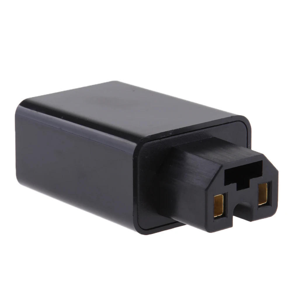 USB 1.2A Car Motorcycle Charger Cell Phone/MP3/GPS Adapter Charger Black