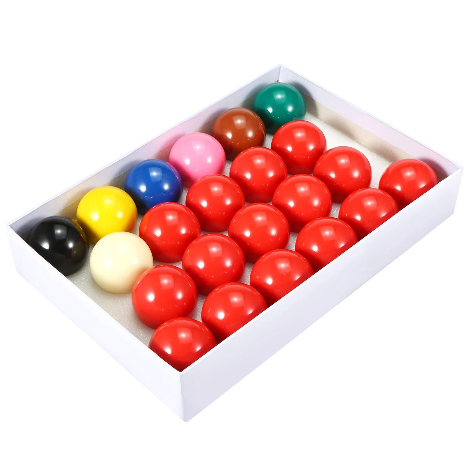 22pcs Billiard Balls British Billiard Ball Set Cue Sports Ball 52.5mm Resin Balls Pool Set Leisure Sport Equipment