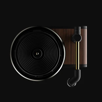 

Turntable Phonograph Car Fragrance Air Freshener Decoration with 3pcs Replace Aromatherapy Tablets B99