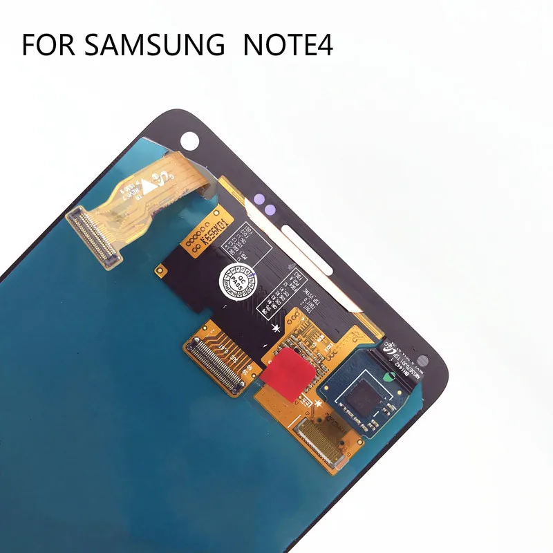 

100%TEST 5.7"OLED For Samsung Galaxy Note4 N910 N910C N910F N910A LCD Display Touch Screen Digitizer Assembly Replacement