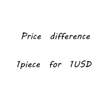 

Price difference I piece for 1 US dollar