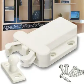

1Pcs Push To Open Beetles Magnetic Door Drawer Cabinet Rebound Device Catch Touch Latch Self-locking Cupboard Door Suction K0Q8