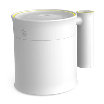 

NEW 350Ml Ultrasonic Air Humidifier Aroma Essential Oil Diffuser for Home Car Usb Fogger Mist Maker with Led Night Lamp Fan