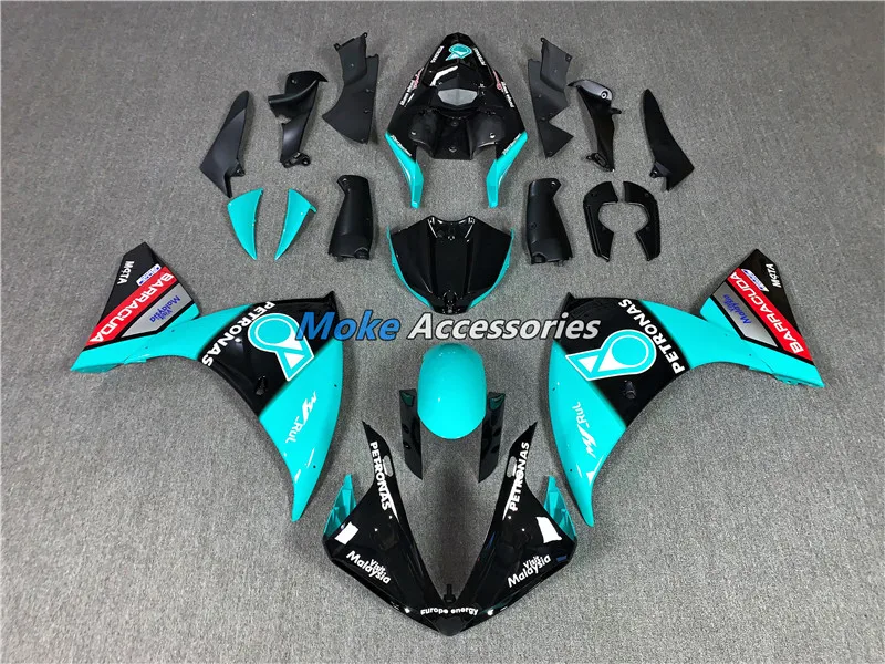 FlashMoto Fairings for Yamaha YZF-1000 R1 2009 2010 2011 Painted Motorcycle Injection ABS Plastic Bodywork Fairing Kit Set Gray