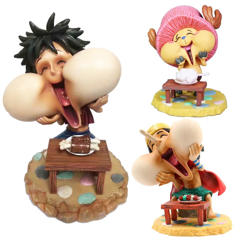 Фигурки героев Аниме One Piece смеющиеся Тони чоппер обезьянка D. Luffy GK коллекционные