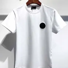 Новая футболка принт "Кленовый лист" унисекс Повседневная летняя модная крутая футболка DSQ DT545