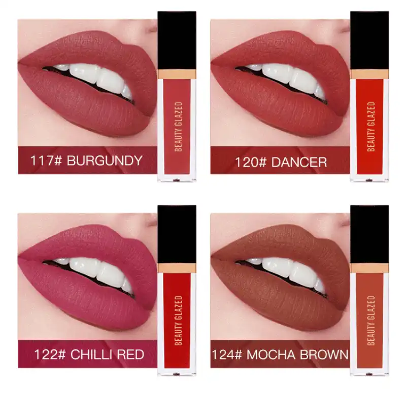 beauty glazed lip matte