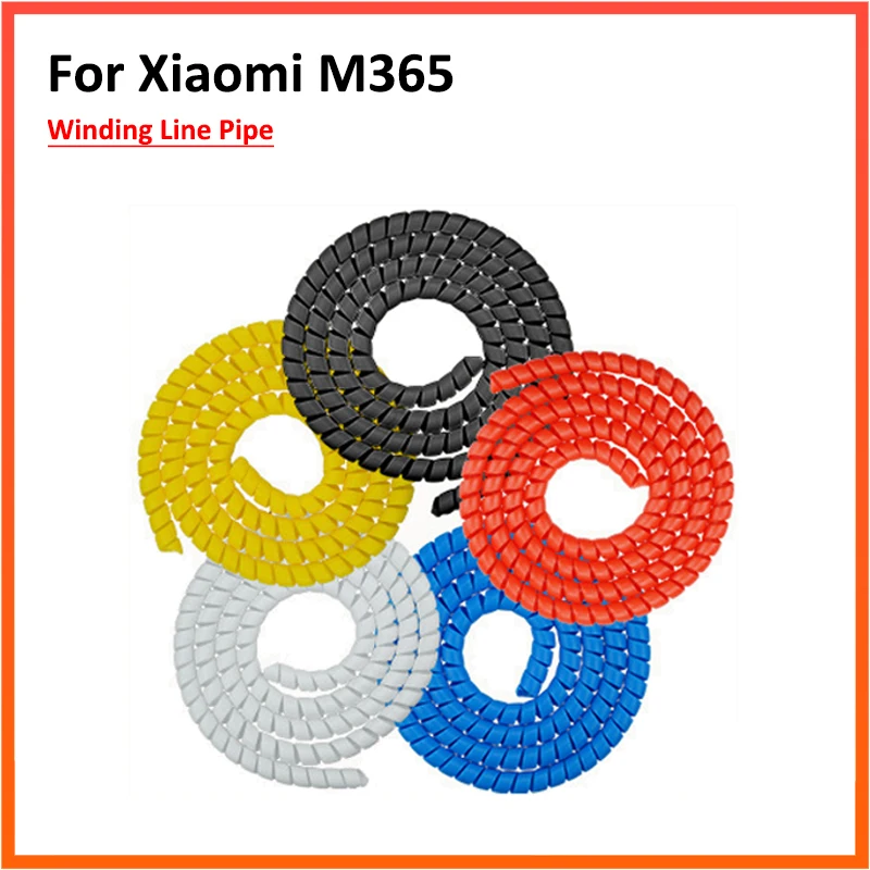 Scooter Frame Guard Line Brake Pipe Silicone Protection Cover for XIAOMI M365/PRO ES1 ES2 MAX G30 Electric Scooters Winding Pipe afbeelding
