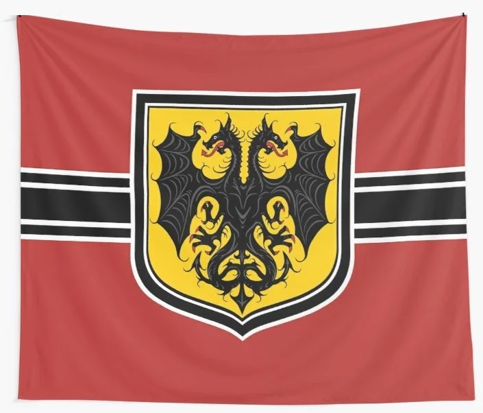 Youjo Senki Saga of Tanya the Evil Empire Flag Tapestry Home Decor Hippie Wall Hanging Tapestries Beach Towel Yoga Mat Blanket | Дом и сад