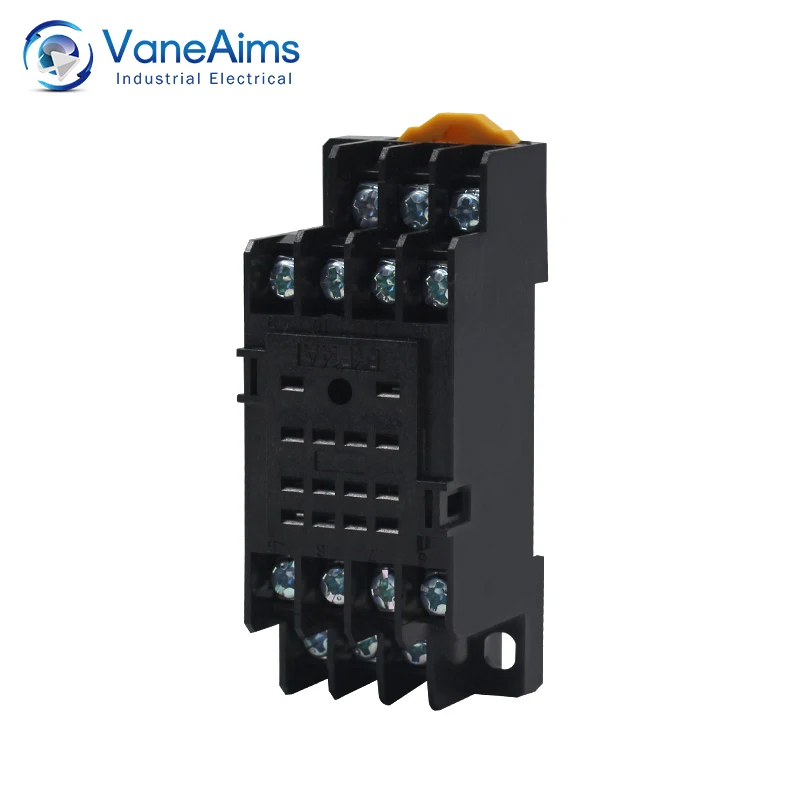 3-Pack AC 110/120V Coil 14-Pin 4PDT DIN Rail Electromagnetic Power Relay - Uxcell