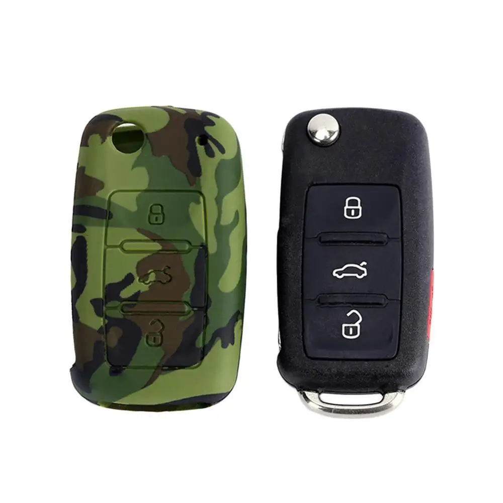 Силиконовый чехол для автомобильного ключа Bora Passat B5 Skoda Superb Octavia Fabia SEAT Ibiza