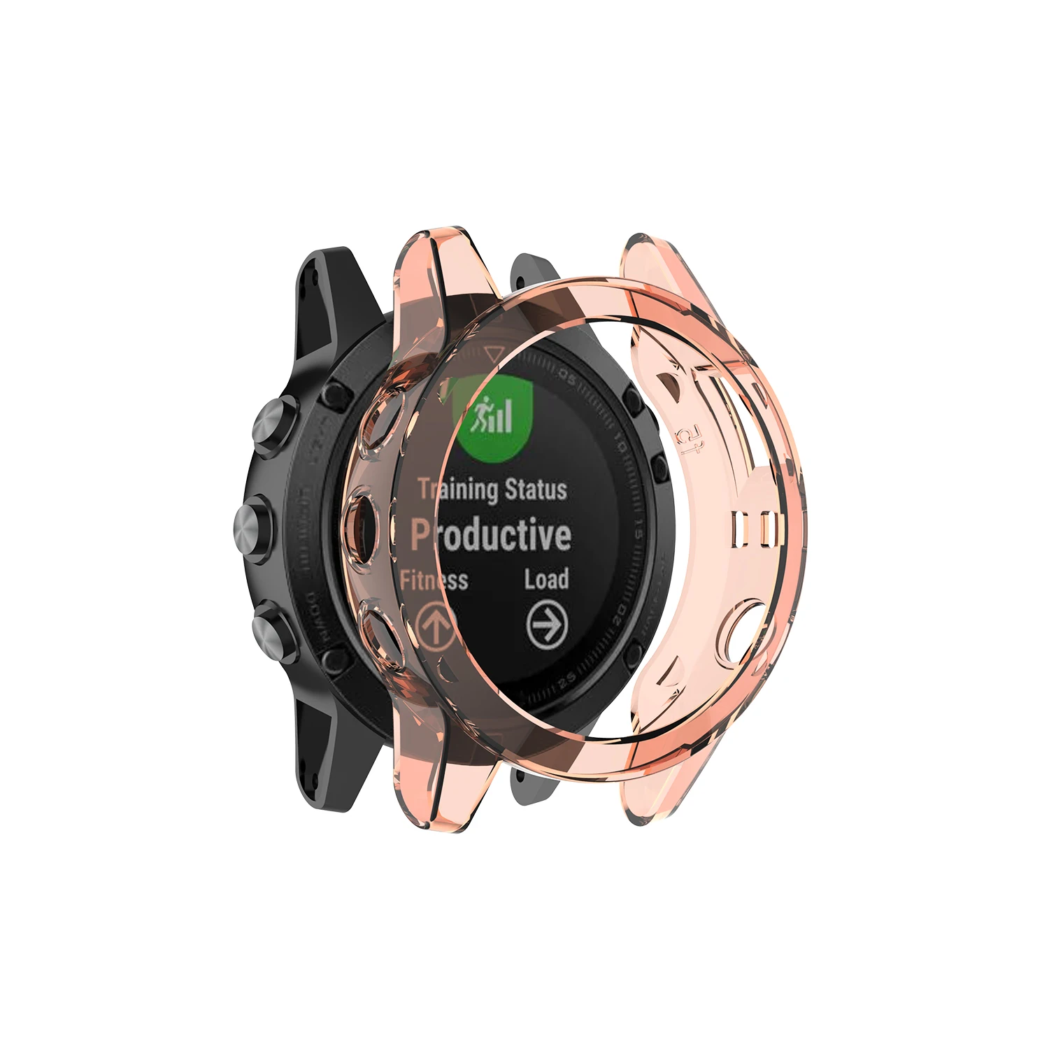 Прозрачный ТПУ защитный чехол-бампер для часов Garmin fenix 5 5X 5S Силиконовый противоударный защитный чехол