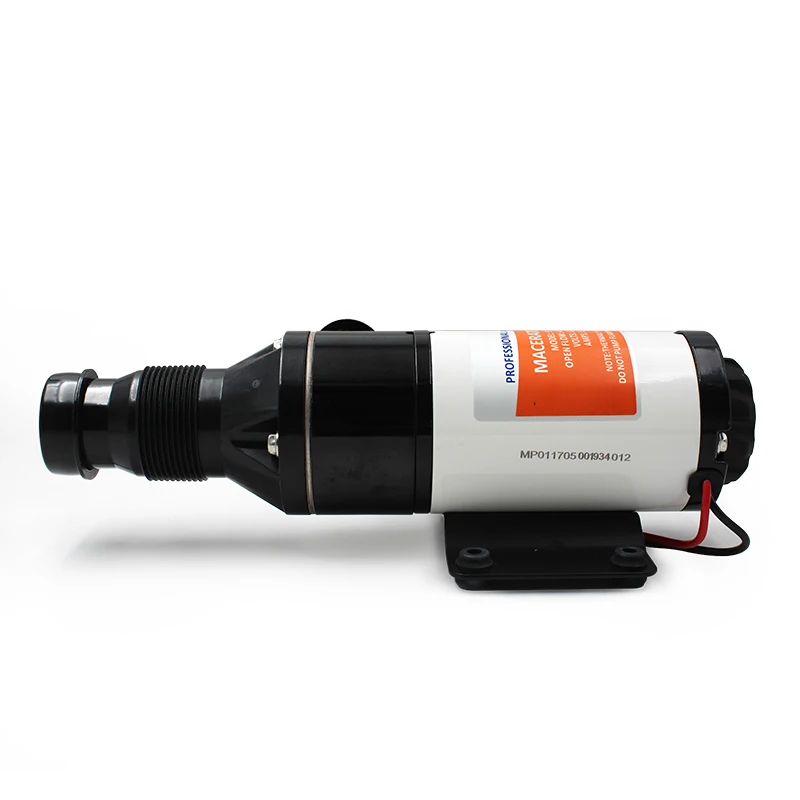 Канализационный насос для дома, автомобильный водяной бак, насос для туалета, насос для сточных вод, yacht 12 В 24 В, автомобильный водяной насос, 45LPH, самовсасывающий