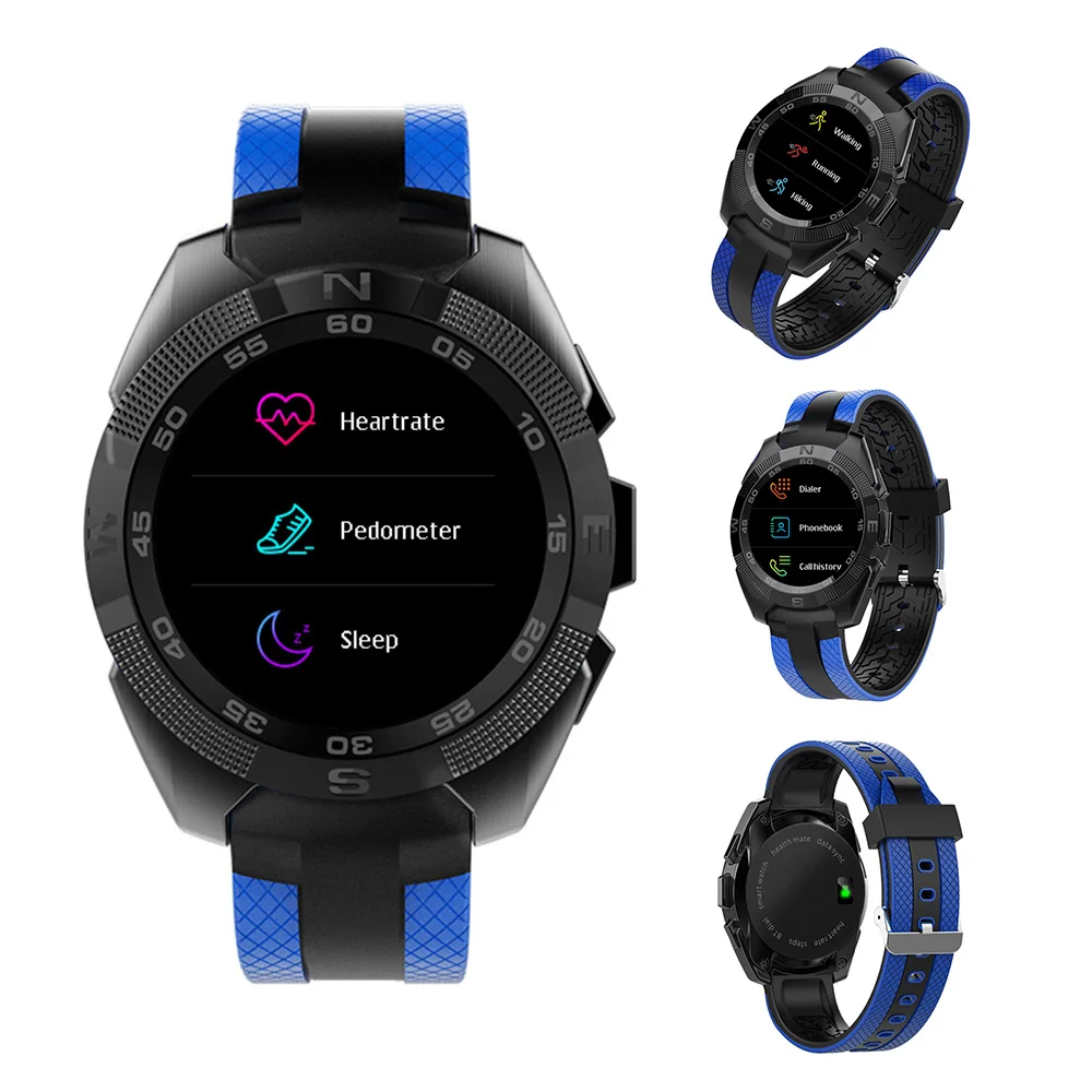

Sports Smart Watch Fitness Touch Screen Smart Bracelet BT Calls Heart Rate Test Sleep Monitor Message Call Reminder Step Fitness