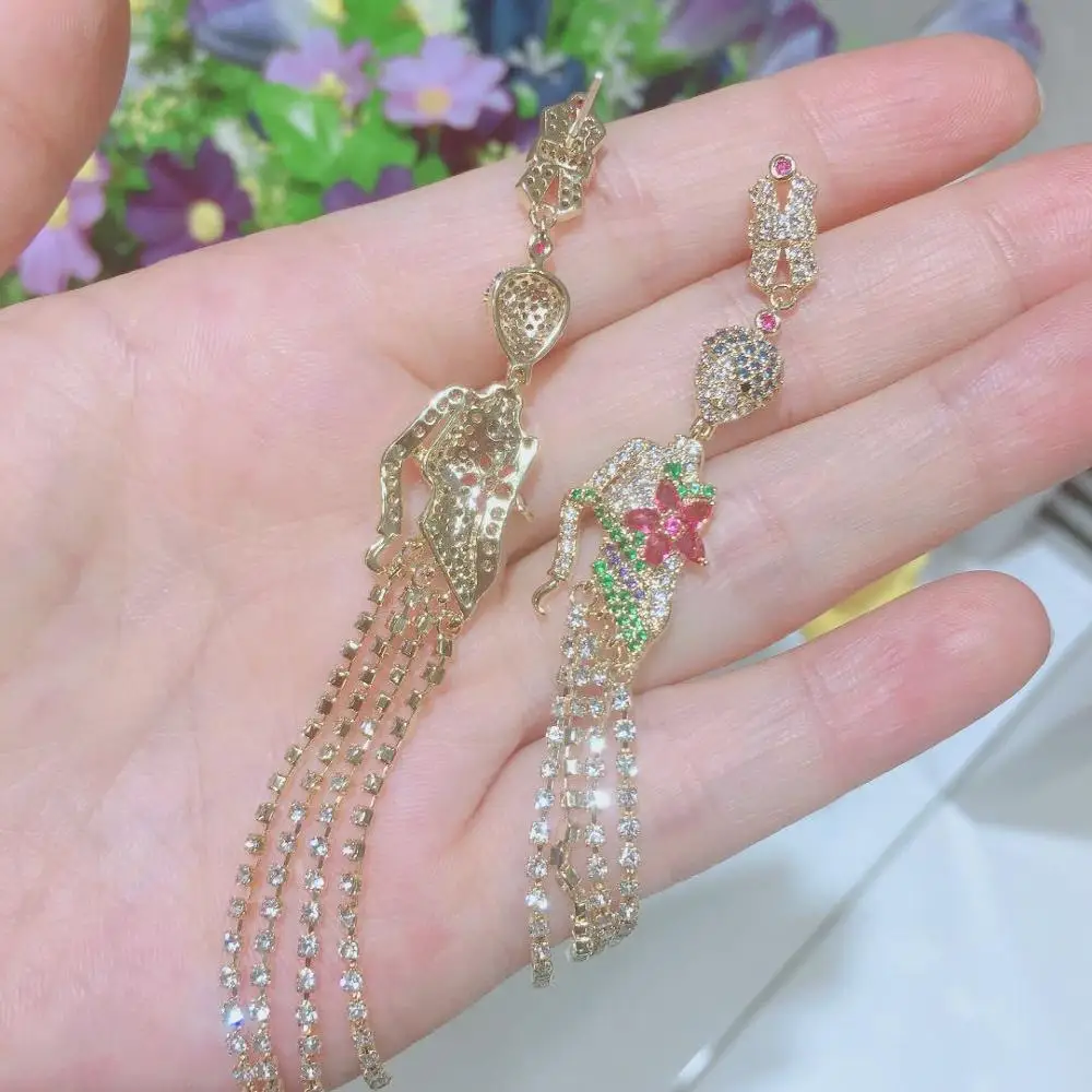 

Long Tassel Earrings Personality Heavy Temperament Earring Party Accessories 2019 New